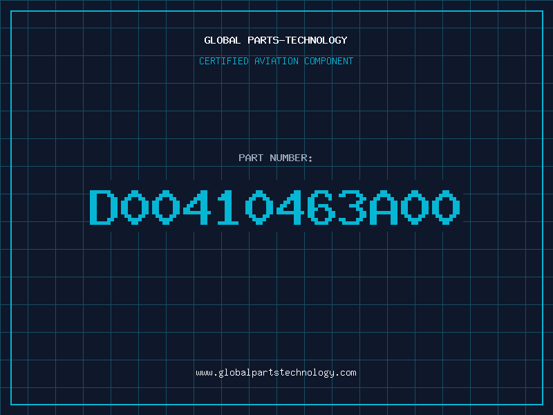 Aviation Part D00410463A00