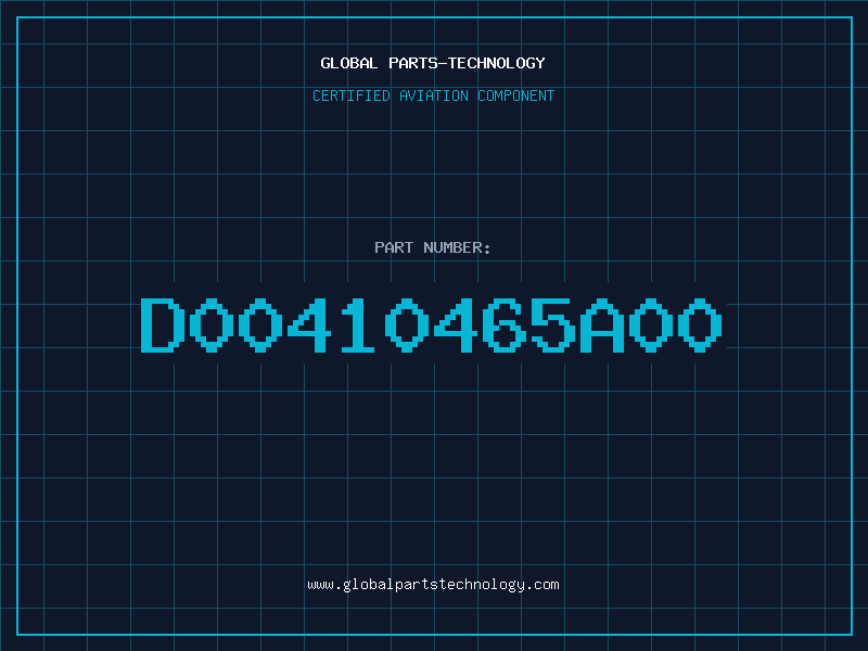 Aviation Part D00410465A00