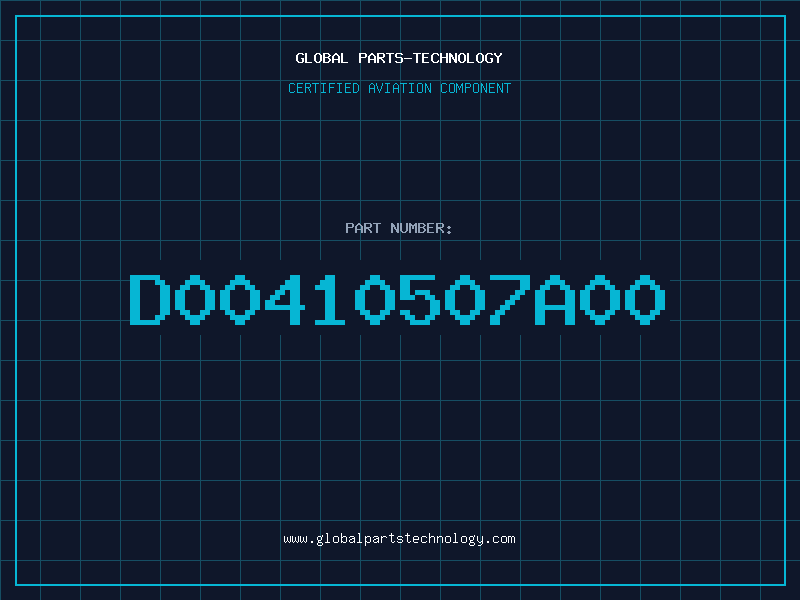 Aviation Part D00410507A00