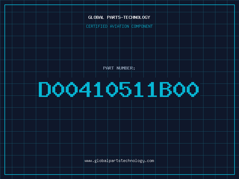 Aviation Part D00410511B00