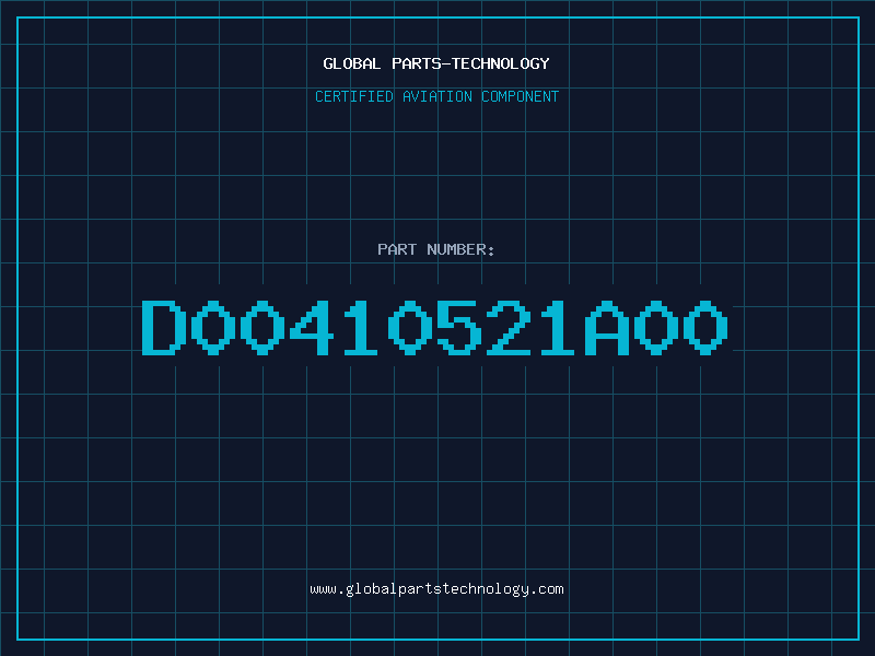 Aviation Part D00410521A00