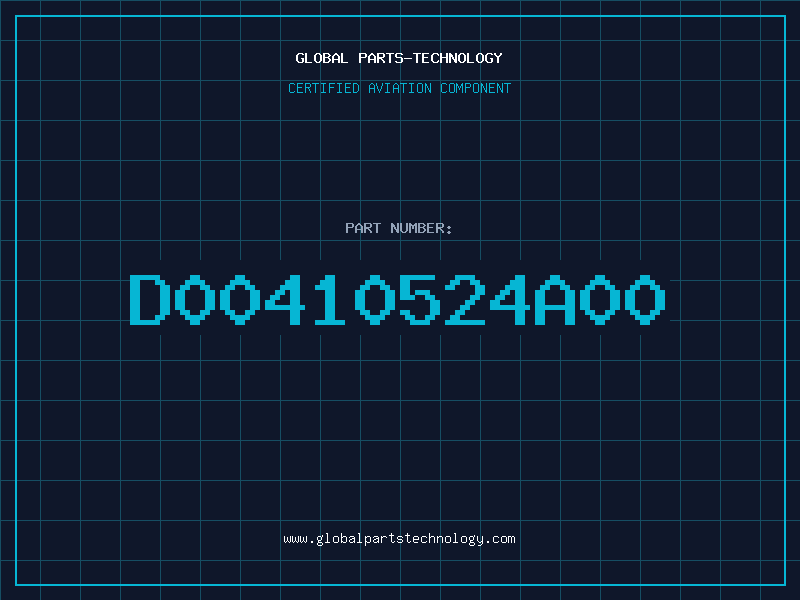 Aviation Part D00410524A00