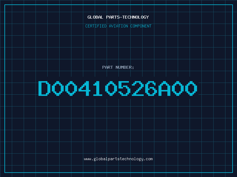 Aviation Part D00410526A00