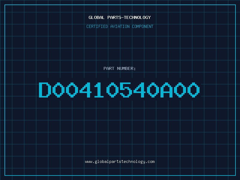 Aviation Part D00410540A00