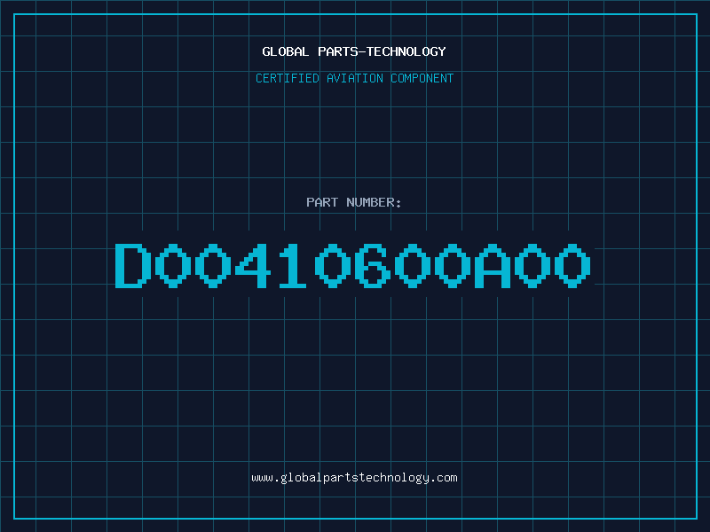 Aviation Part D00410600A00