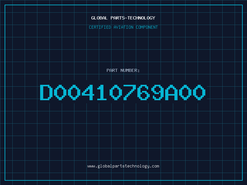 Aviation Part D00410769A00
