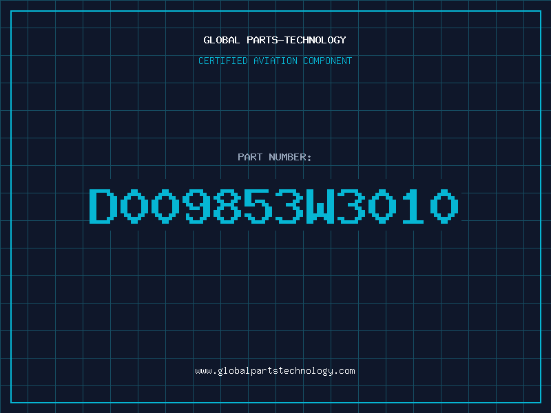 Aviation Part D009853W3010