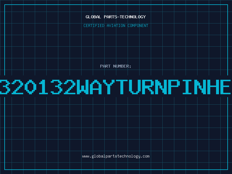 Aviation Part D01-992320132WAYTURNPINHEADERSIL