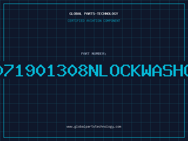 Aviation Part D01071901308NLOCKWASHCLST