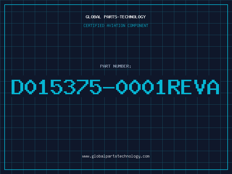 Aviation Part D015375-0001REVA