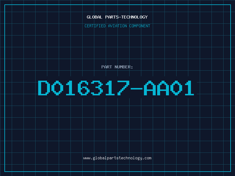 Aviation Part D016317-AA01