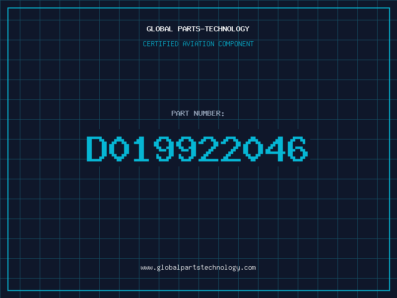 Aviation Part D019922046