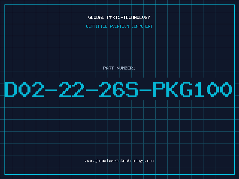 Aviation Part D02-22-26S-PKG100