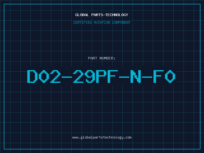 Aviation Part D02-29PF-N-F0