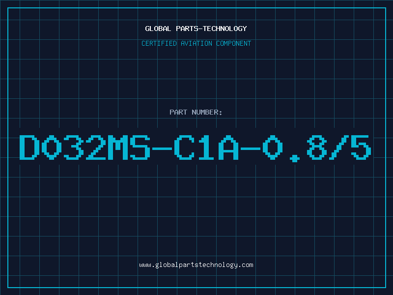 Aviation Part D032MS-C1A-0.8/5