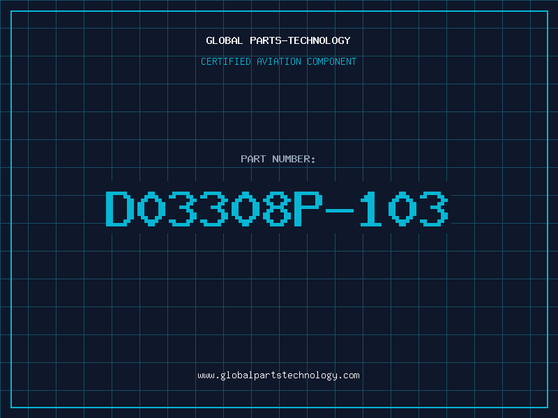 Aviation Part D03308P-103