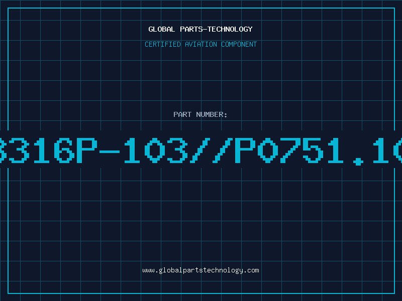 Aviation Part D03316P-103//P0751.103T