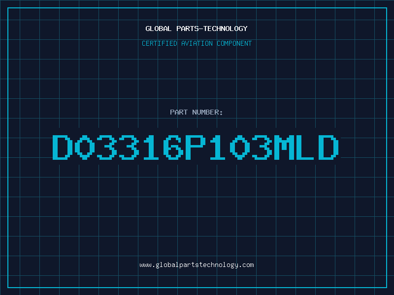 Aviation Part D03316P103MLD