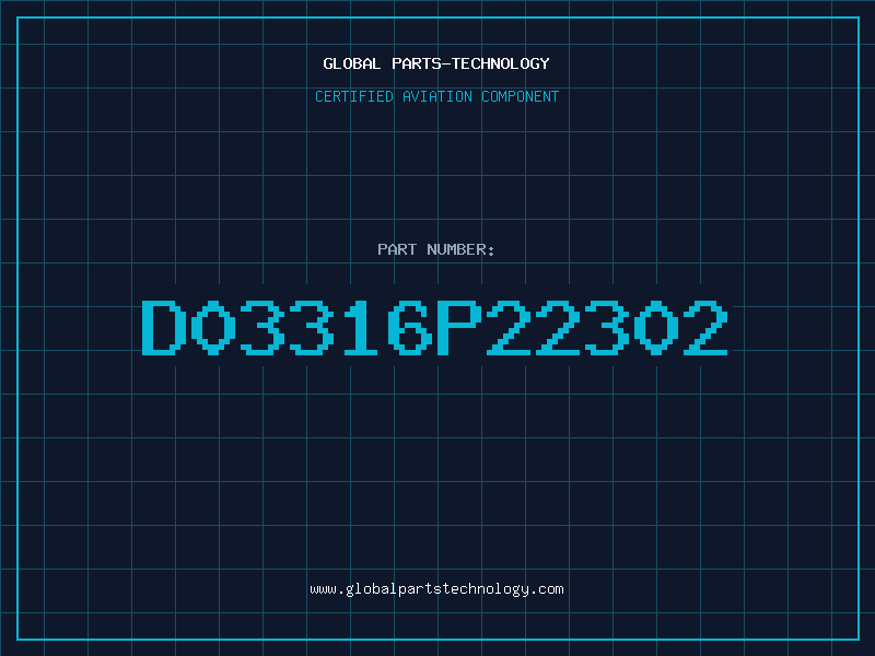 Aviation Part D03316P22302