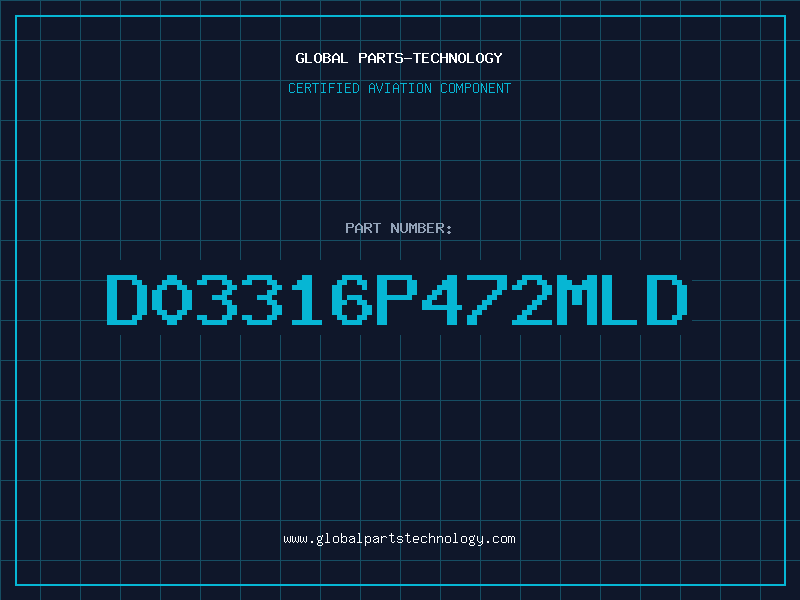 Aviation Part D03316P472MLD
