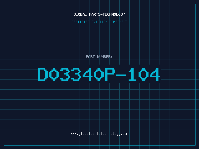 Aviation Part D03340P-104