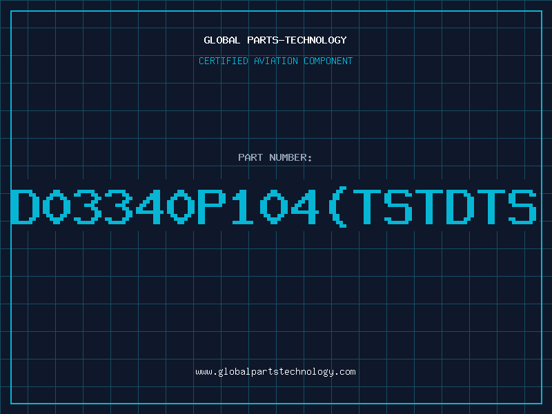 Aviation Part D03340P104TSTDTS