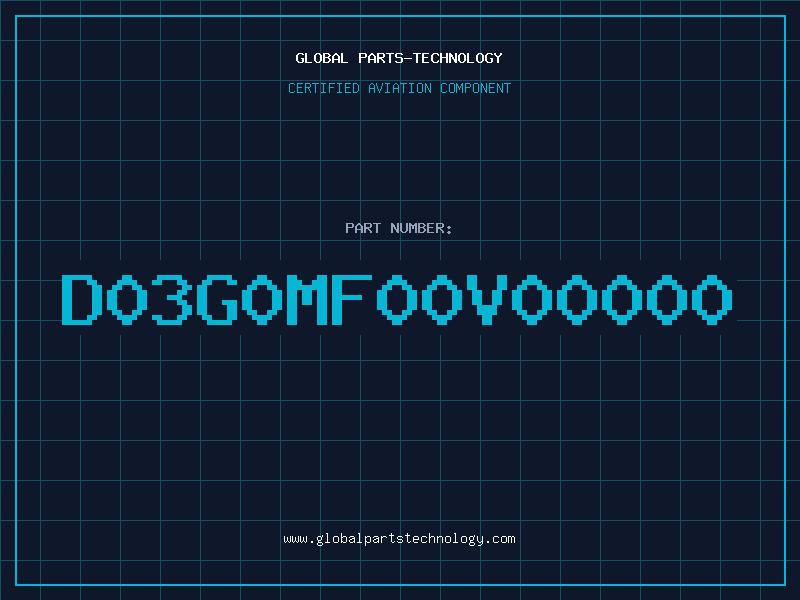 Aviation Part D03G0MF00V00000