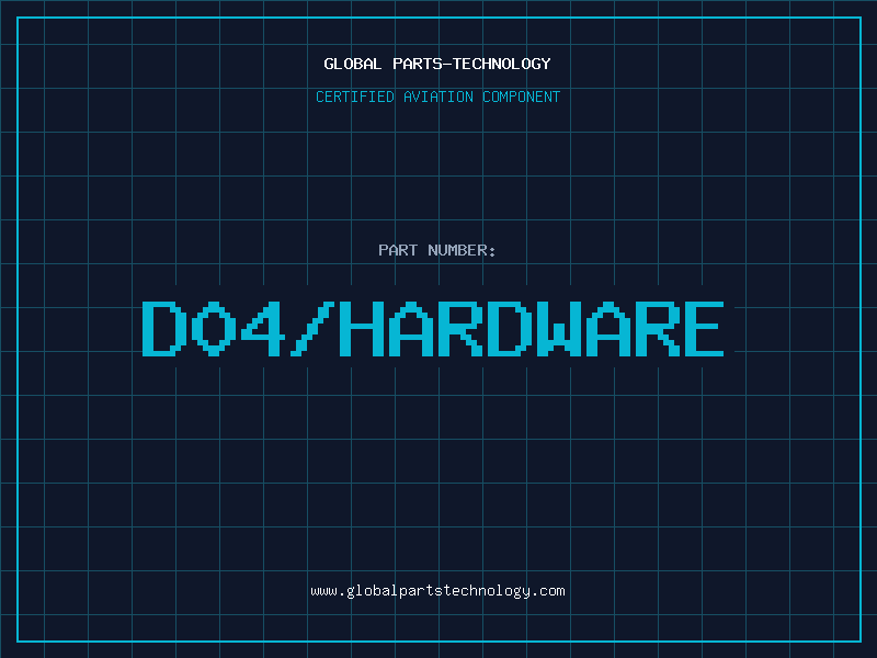 Aviation Part D04/HARDWARE
