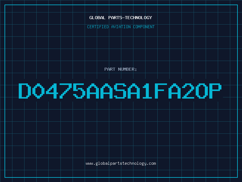 Aviation Part D0475AASA1FA2OP