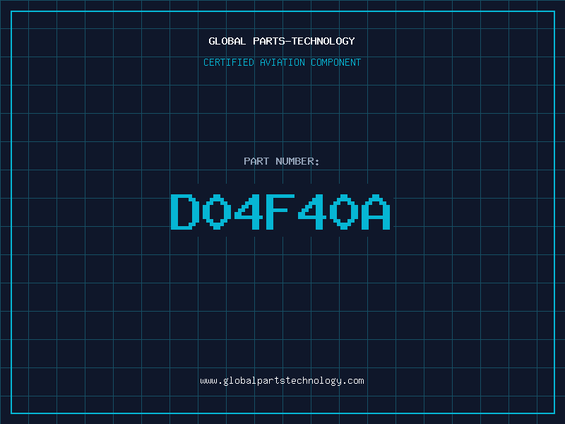 Aviation Part D04F40A