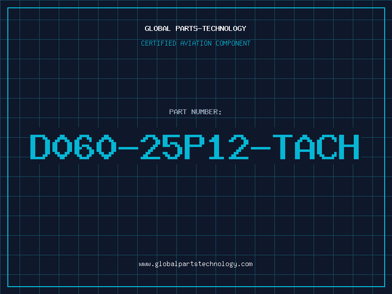 Aviation Part D060-25P12-TACH