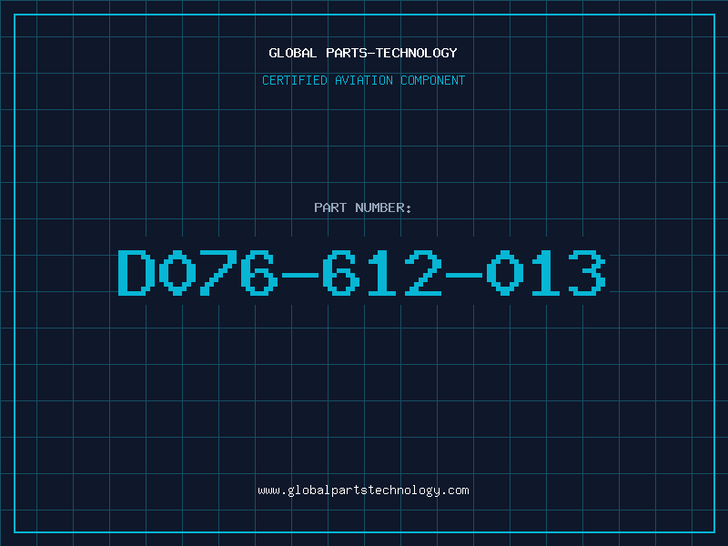 Aviation Part D076-612-013