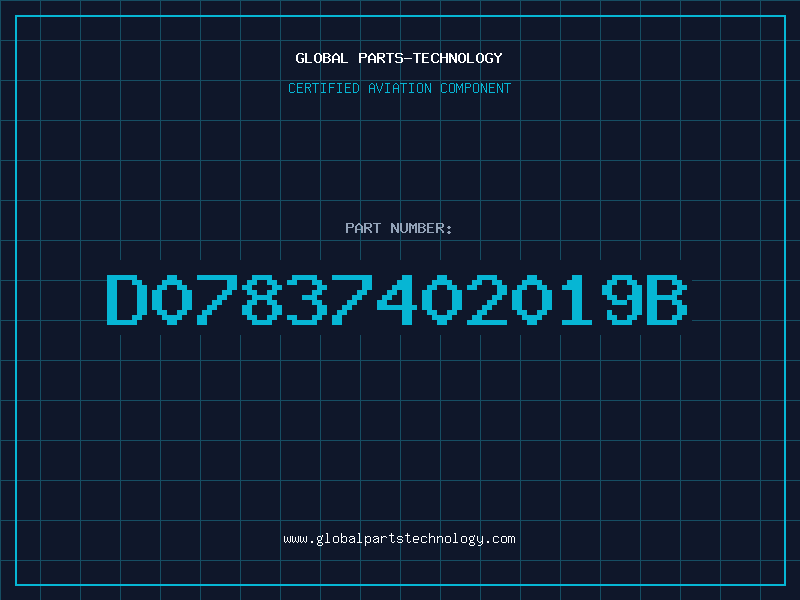 Aviation Part D07837402019B