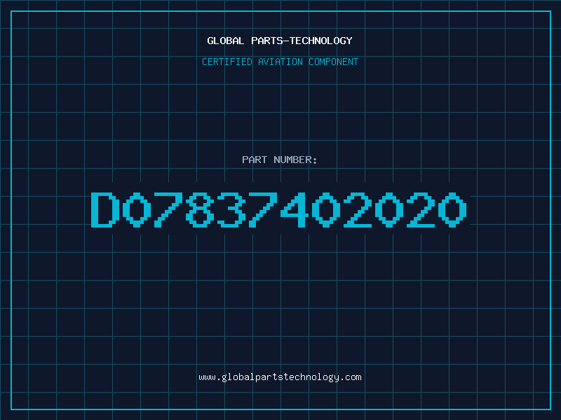 Aviation Part D07837402020