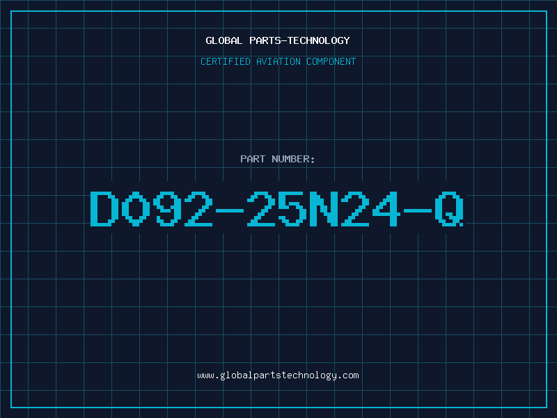 Aviation Part D092-25N24-Q