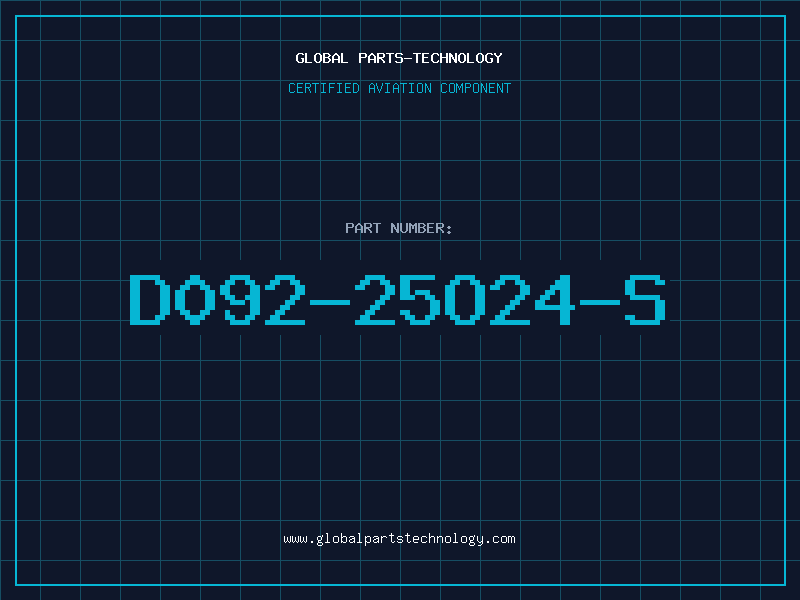 Aviation Part D092-25O24-S