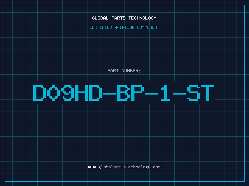 Aviation Part D09HD-BP-1-ST