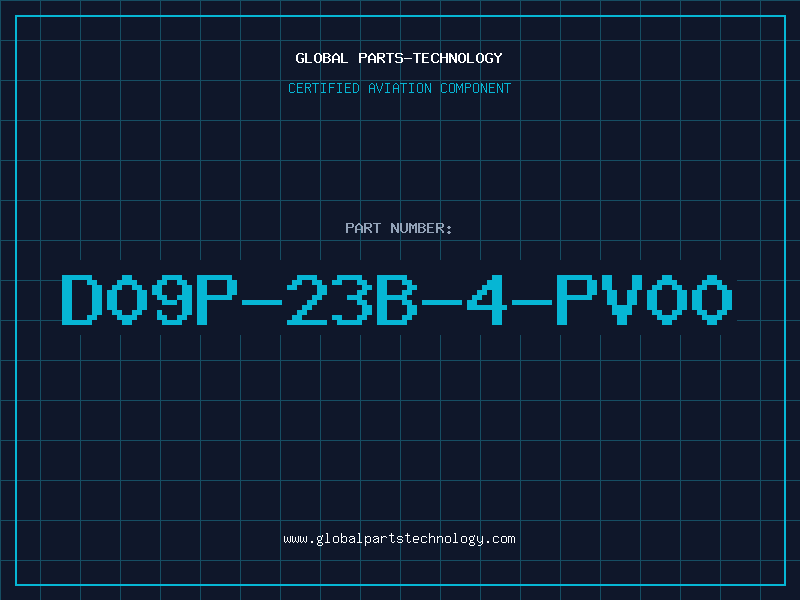 Aviation Part D09P-23B-4-PV00
