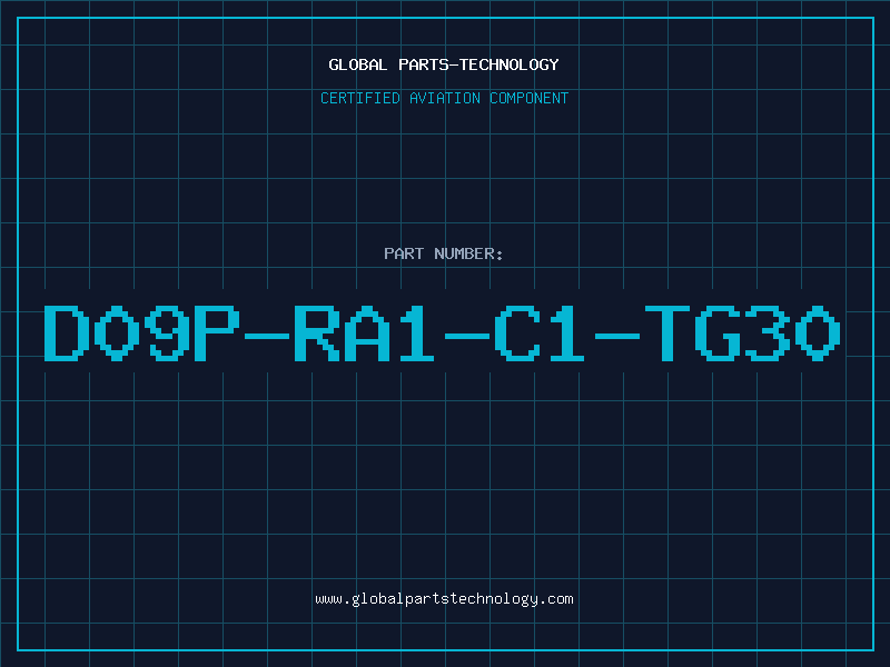 Aviation Part D09P-RA1-C1-TG30