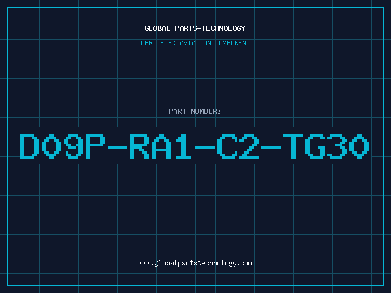Aviation Part D09P-RA1-C2-TG30
