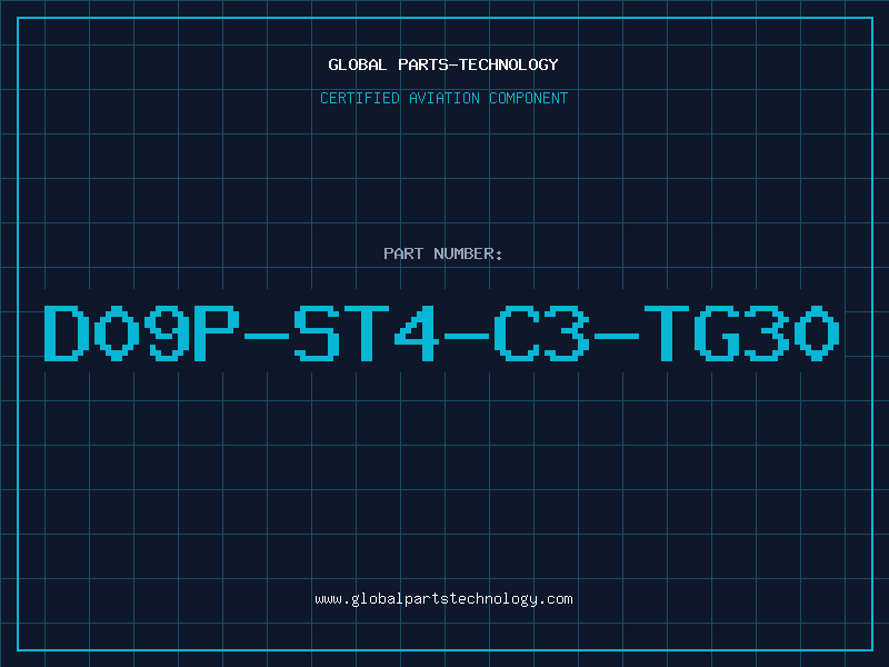 Aviation Part D09P-ST4-C3-TG30