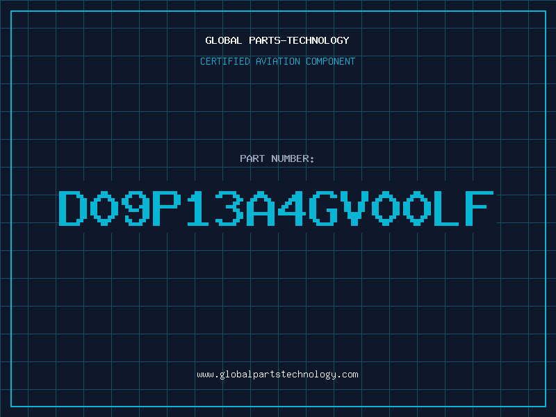 Aviation Part D09P13A4GV00LF