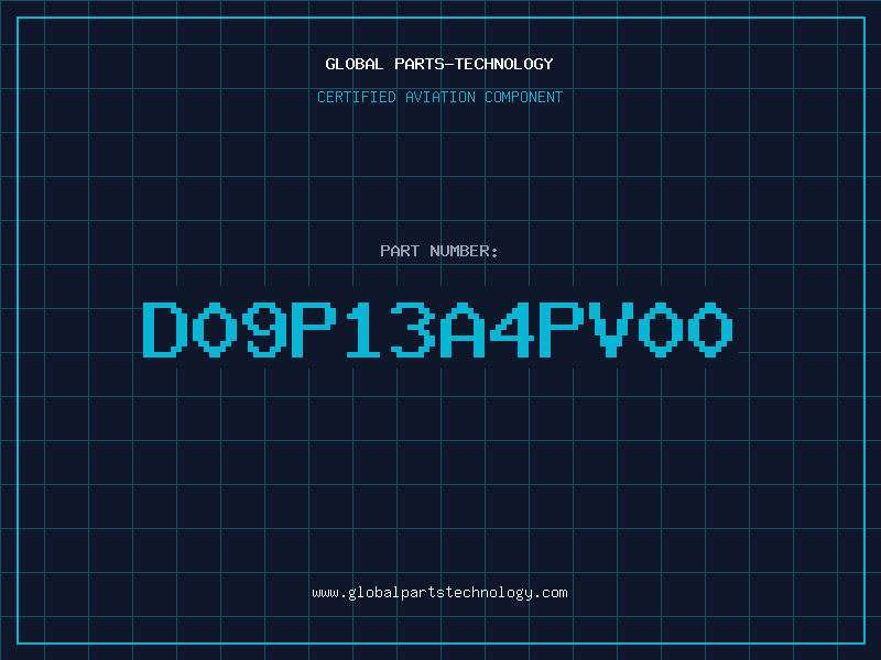 Aviation Part D09P13A4PV00