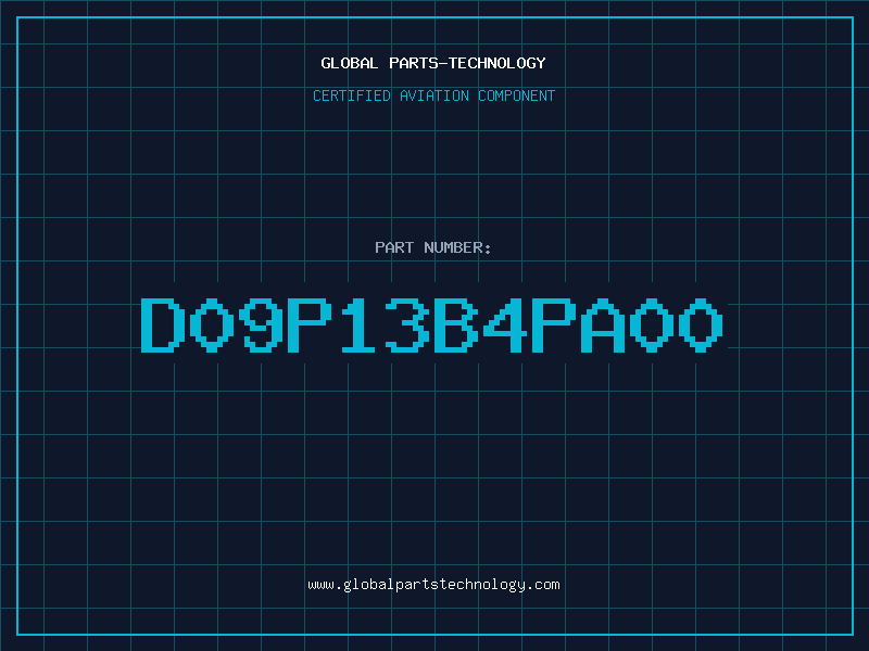 Aviation Part D09P13B4PA00