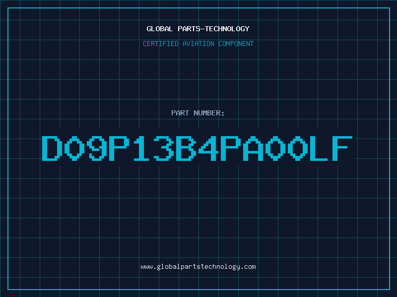 Aviation Part D09P13B4PA00LF