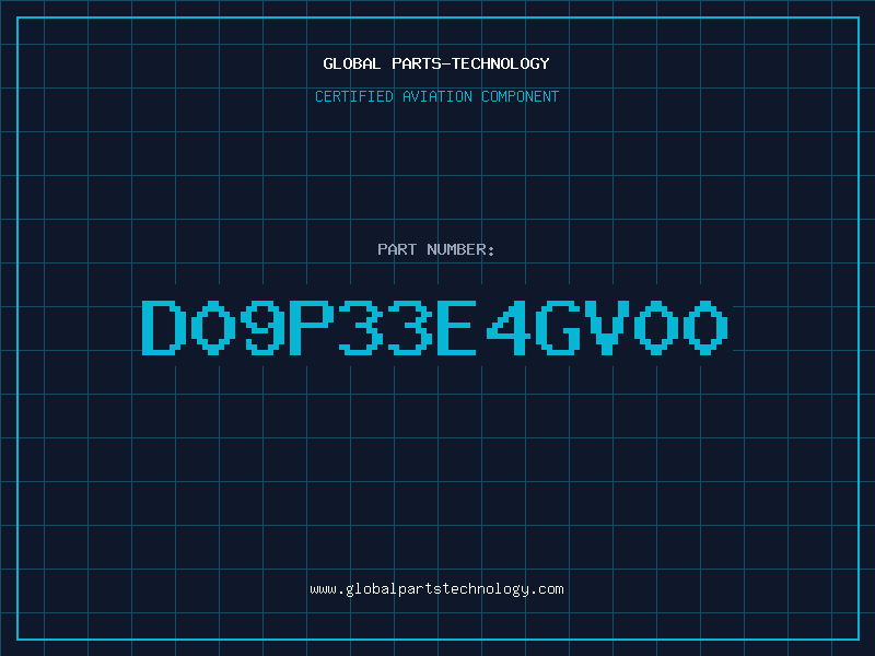 Aviation Part D09P33E4GV00