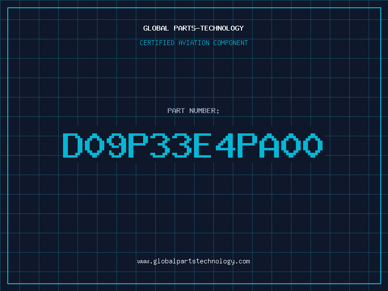 Aviation Part D09P33E4PA00