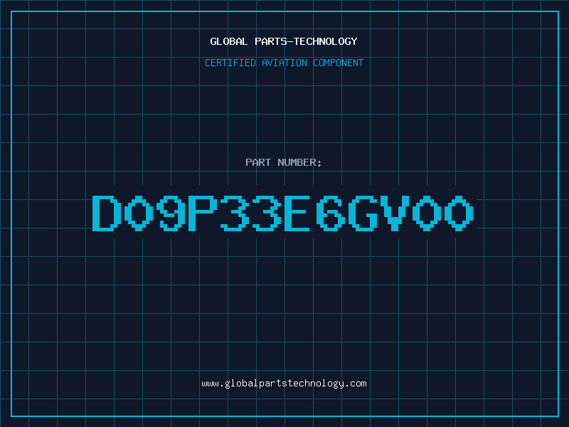 Aviation Part D09P33E6GV00