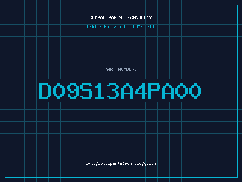 Aviation Part D09S13A4PA00