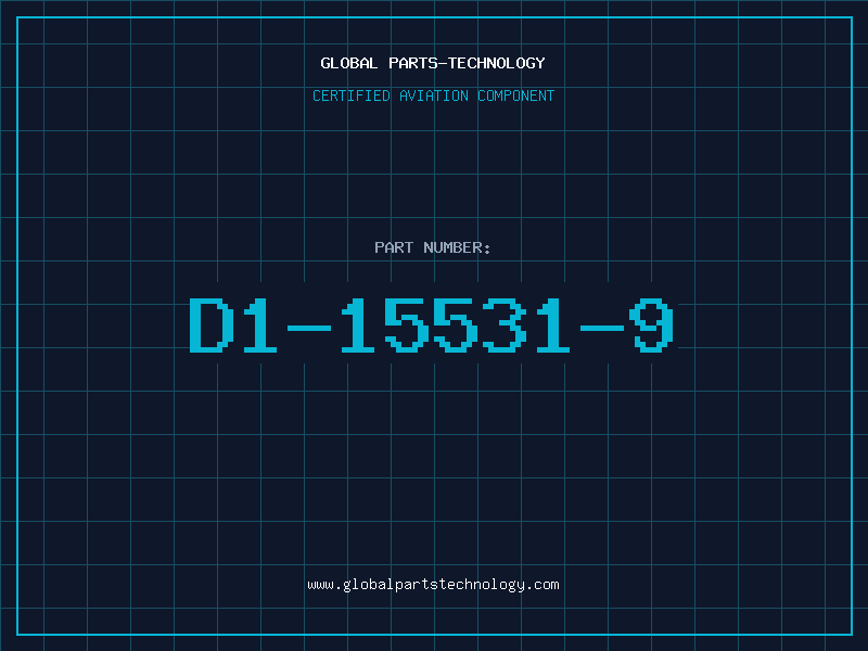 Aviation Part D1-15531-9